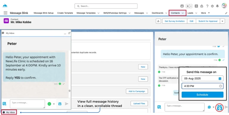 message-blink-salesforce-whatsapp-automation
