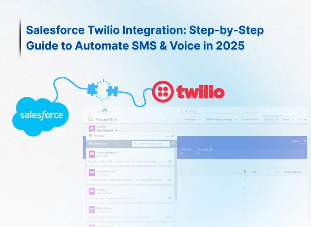 Step-by-Step Guide to Automate SMS & Voice in 2025: Salesforce Twilio Integration
