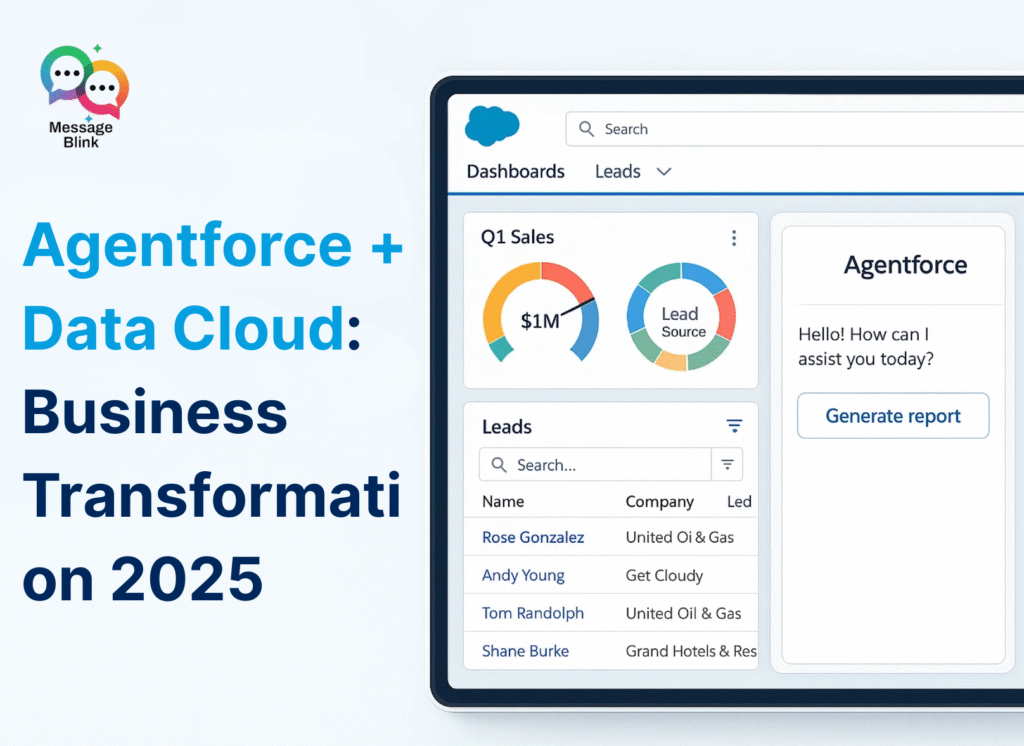 message-blink-agentforce-salesforce-data-cloud