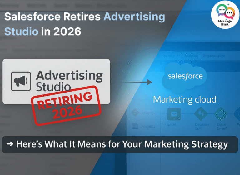 message-blink-salesforce-marketing-cloud-retirement-advertising-studio