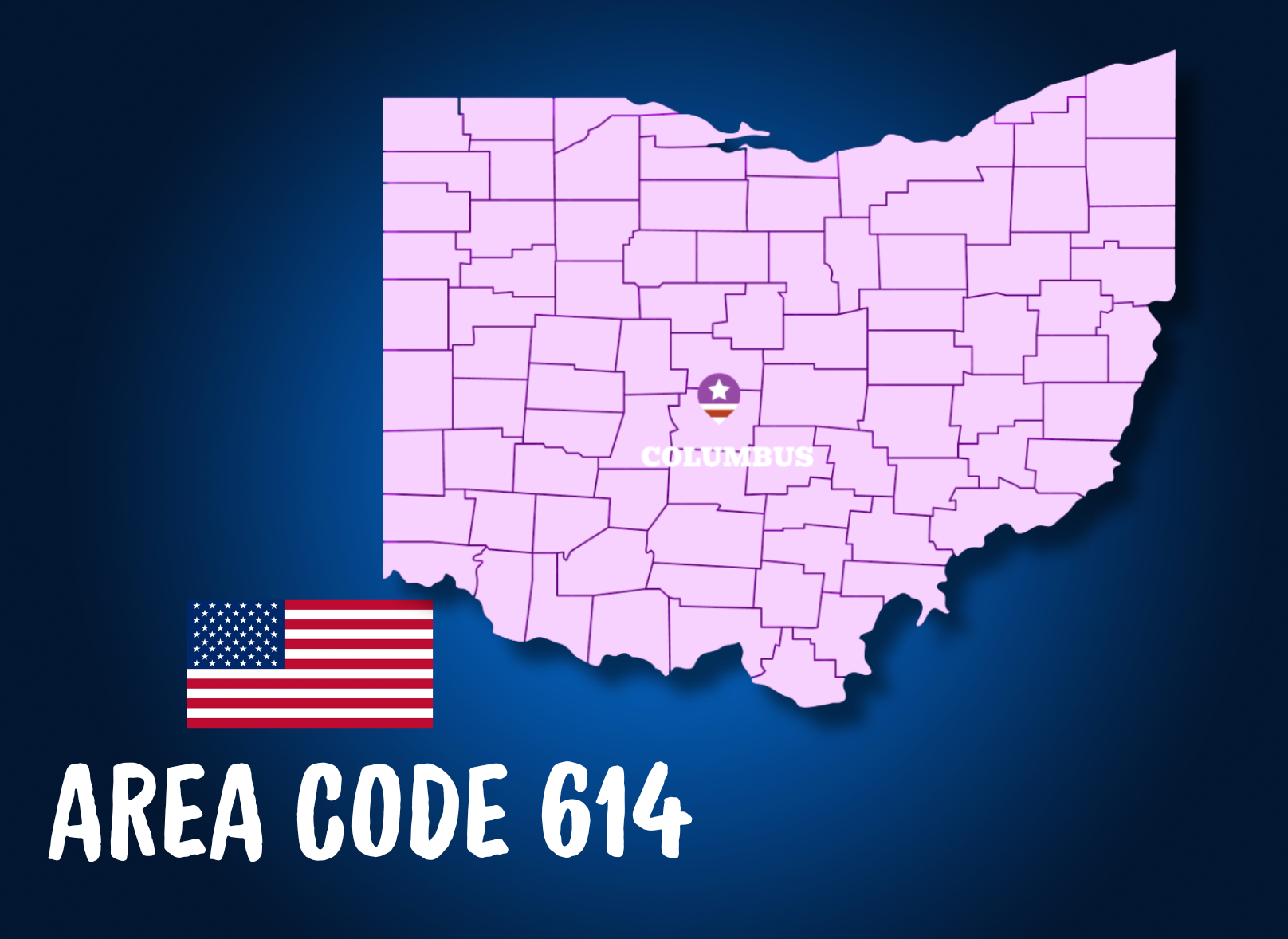 614 Area Code Example 614 Area Code - Columbus, Ohio Local Phone Numbers