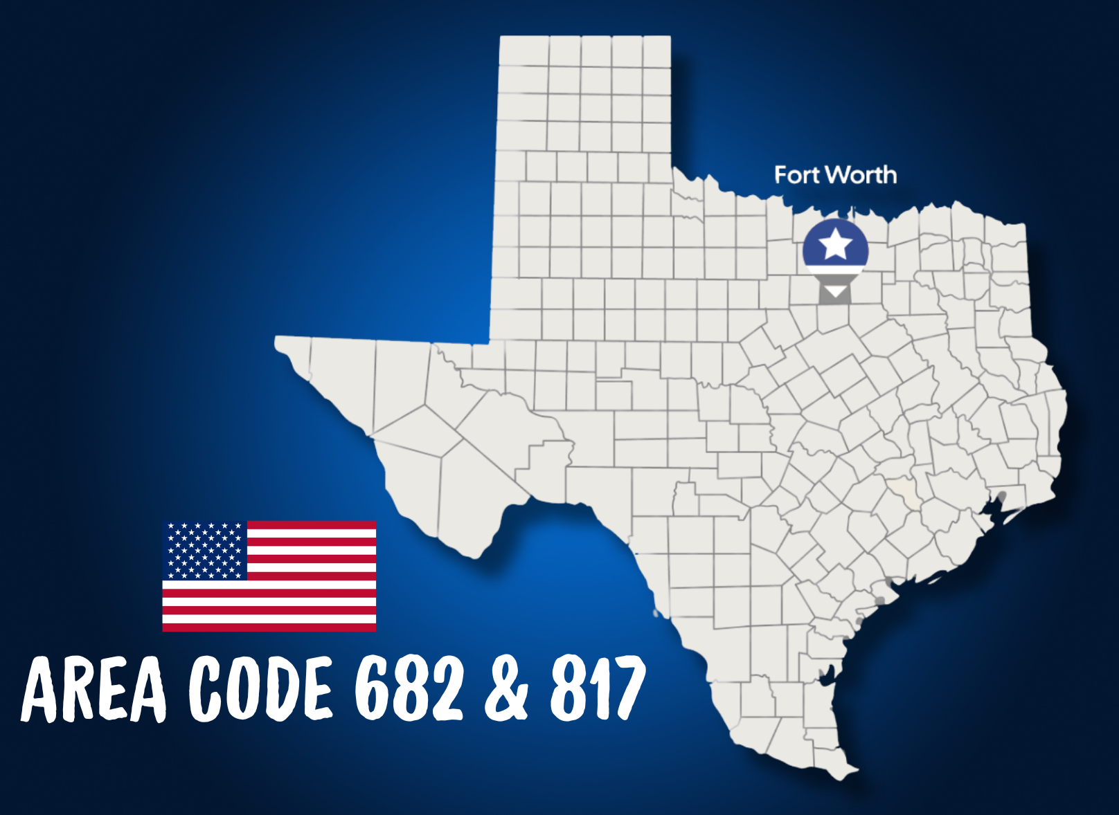 682 & 817 Area Code - Fort Worth, Texas Local Phone Numbers