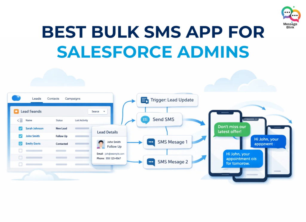 Best Bulk SMS App for Salesforce Admins