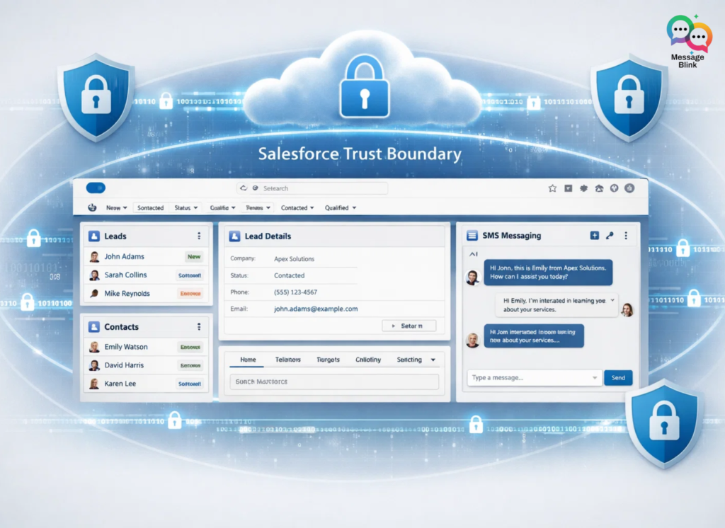 Native Salesforce SMS App: Why Salesforce Admins Prefer Message Blink?