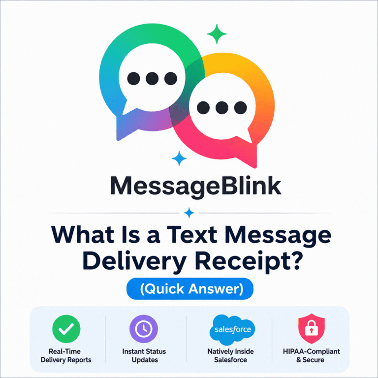text message delivery report