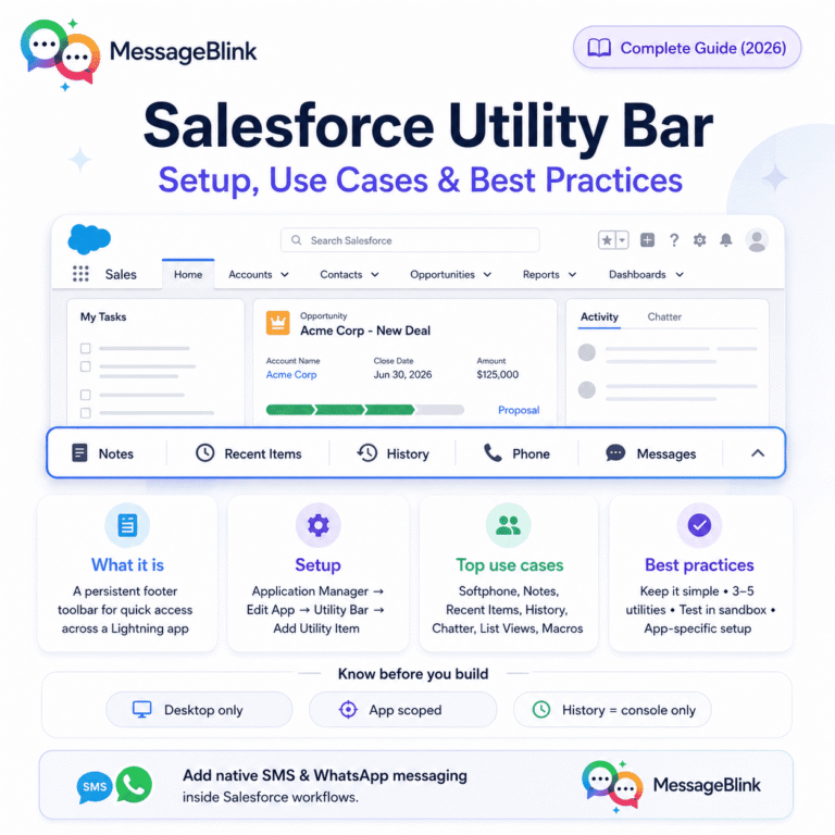 salesforce utility bar