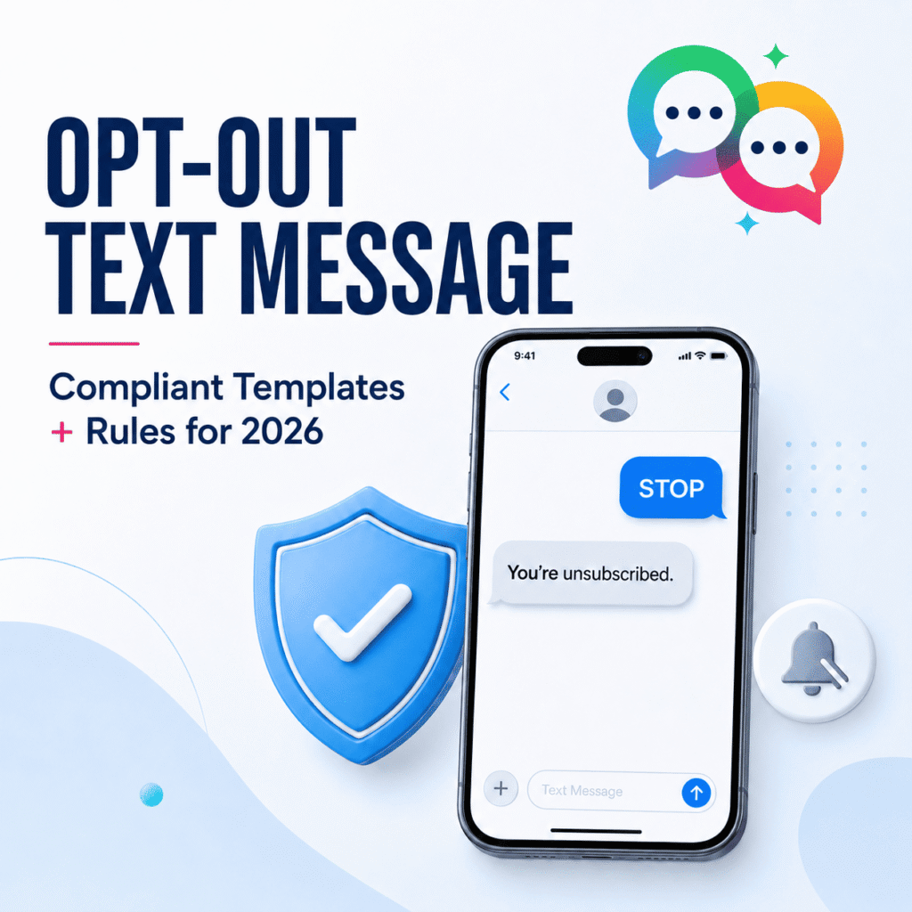opt out text message examples
