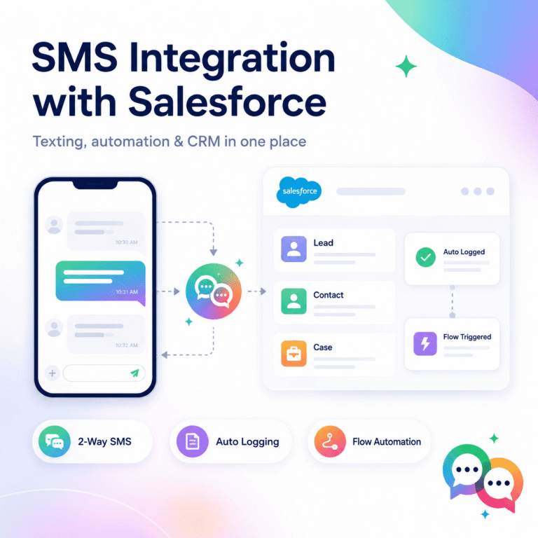 sms integration with salesforce
